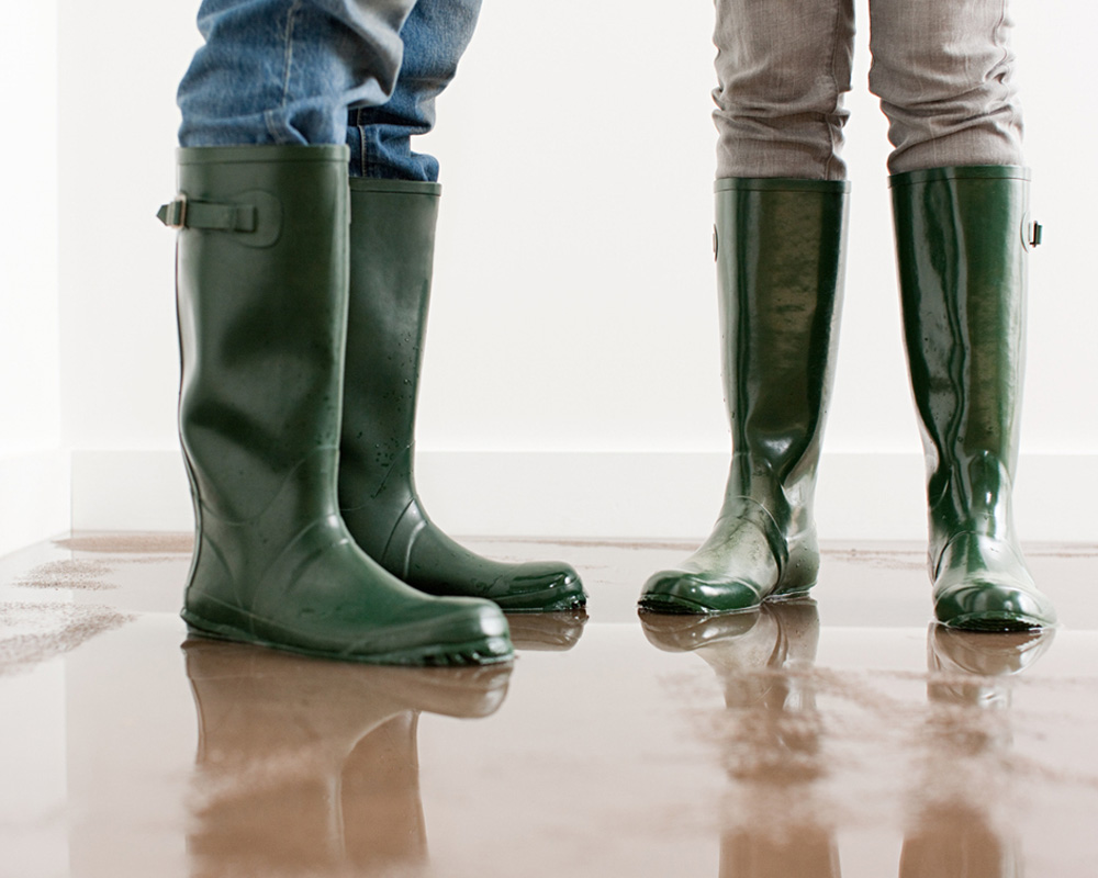 a group of shoes on the floor